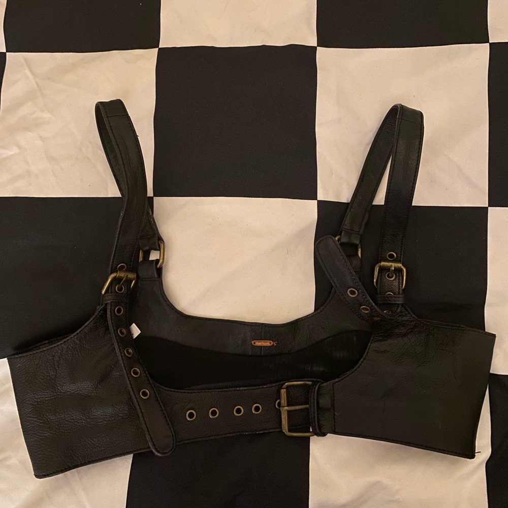 Free people leather harness